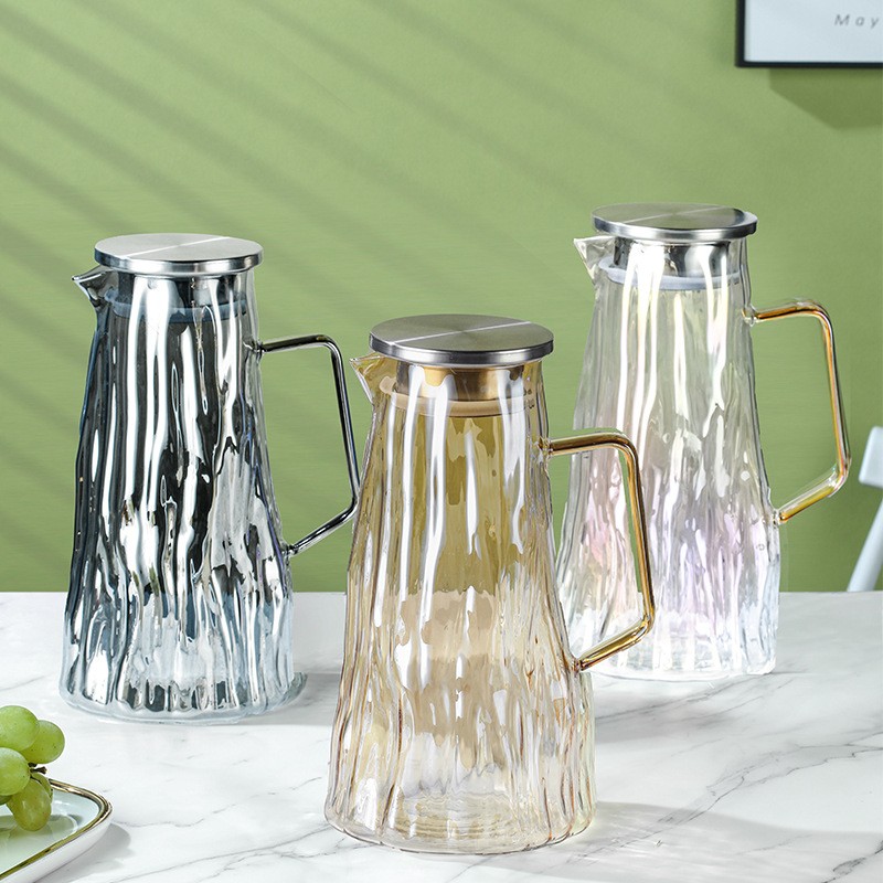 Glacier Pattern Glass kaldtvannsflaske