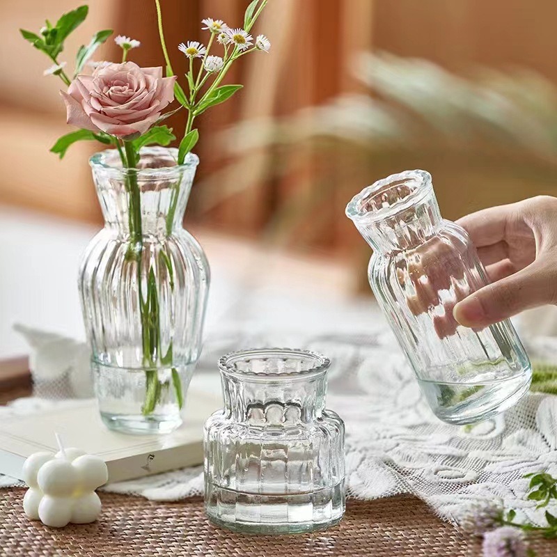 High-end Instagram-verdig liten glassvase