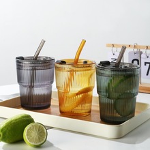 Internett -kjendis ins Simple Style Bamboo Joint Glass Cup