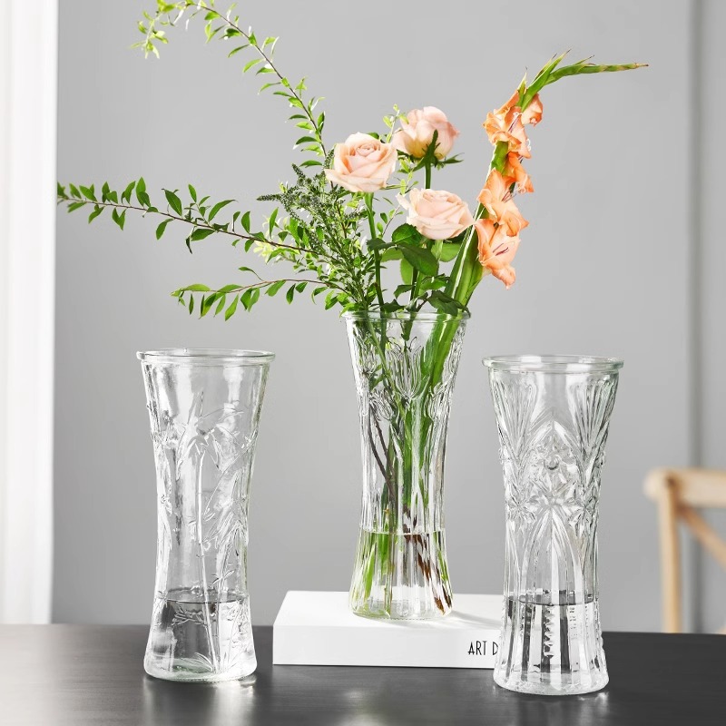 Nordisk vase kreativ velstående bambus blomsterarrangement hjem stue dekorasjon