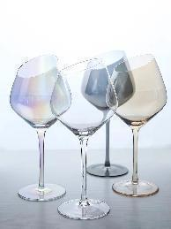 Populære importerte brennevinsglass, champagne og rødvinsglass