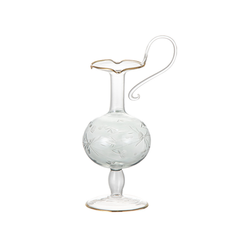 Vindskåret kreativ glassvase
